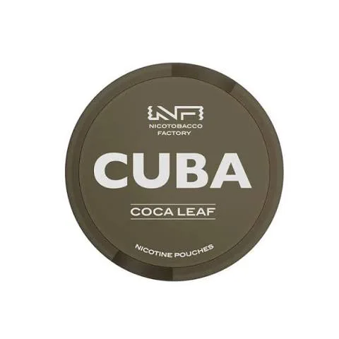 Cuba Cuba Coca Leaf can